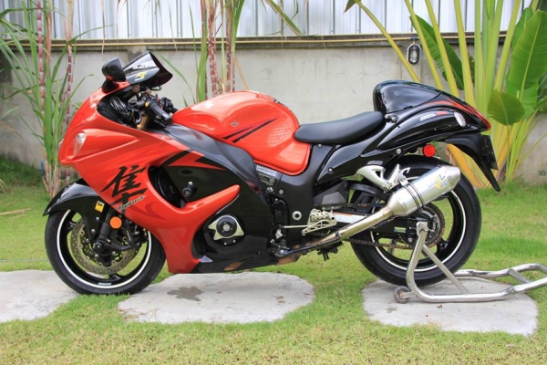 ขาย หรือ แลก Hayabusa ปี 08 อินวอย สรรพสามิตร ท่อสูตร แต่งทั้้งคัน