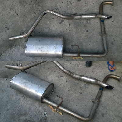 ชุดเทอร์โบ+อินเตอร์ 2L เขาควายท่อต่างๆครบชุด/ท่อ ทั้งเส้น NP300 Navara