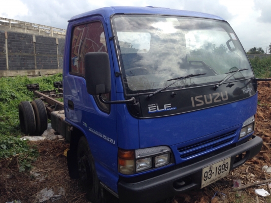 ขายรถ 6 ล้อ อีซูซุ NPR เครื่อง 120 แรง ฝาขาว ปี 2540