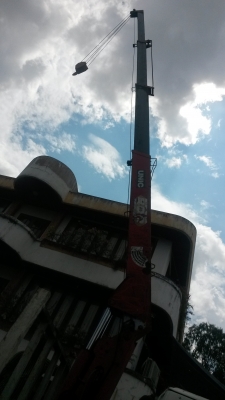 ขายเครนUNIC 5ตัน4ปลอก พร้อมใช้งานยังไม่ได้แกะออกจากรถครับมาทดสอบดูก่อนครับ ขาย 350000 บาท