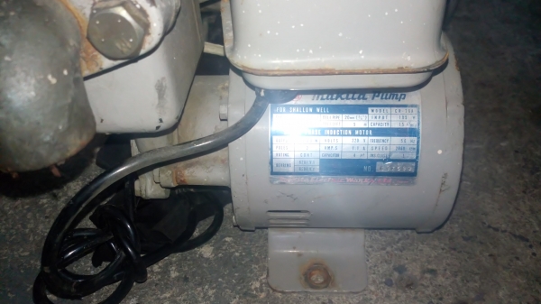 ขาย !! ปั้มน้ำหอยโข่ง มากีต้า ขนาด100w.220v. พร้อมใช้งาน