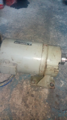 ขาย !! มอเตอร์เกียร์ 100w.220v.มิตซูบิชิ พร้อมใช้งาน