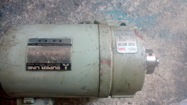 ขาย !! มอเตอร์เกียร์ 100w.220v.มิตซูบิชิ พร้อมใช้งาน