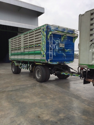 *ขายรถพ่วง HINO FM 3M 240 แม่ 2 คานหน้า ปี 2540