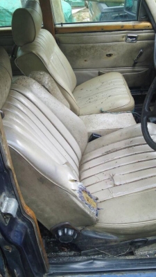 ขายเบาะเบนซ์  W108 ยกชุดหน้าหลัง สปริงดีไม่ยุบ7000