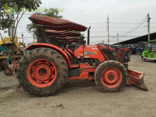 รถไถคูโบต้า M7040 พร้อมใช้ สามารถ ผ่อนได้