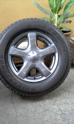 แม๊ก ALL NEW  V CROSS ขอบ 17 พร้อมยาง TEL.081-427-3941