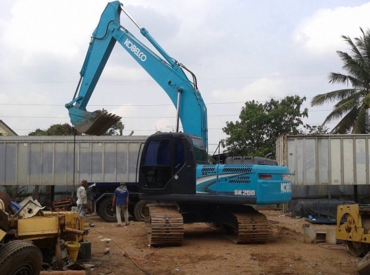 ขายแบคโฮ KOBELCO SK200-8 YN11 สภาพสวยเต็มทุกอย่าง แอร์เย็น เอกสารเล่มทะเบียน