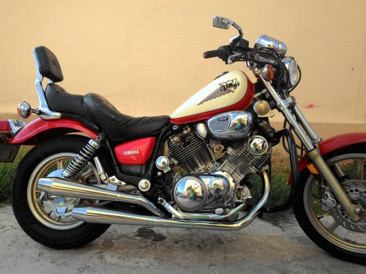 Yamaha vrago 1100 cc ใหม่เดิมเป็นรถจอดโชว์ในศูนย์ Yamaha vrago 1100 cc ใหม่เดิมเป็นรถจอดโชว์ในศูนย์