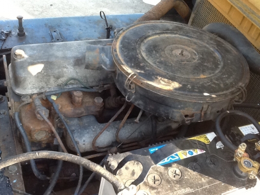 รถยกโตโยต้า2.5ตันเครื่องดีเซลเก่าญี่ปุ่น