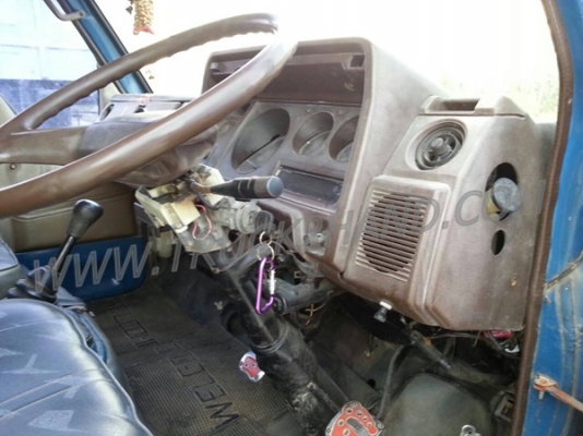 รถบรรทุก 6 ล้อ TOYOTA DYNA กระบะมีข้างเสริม