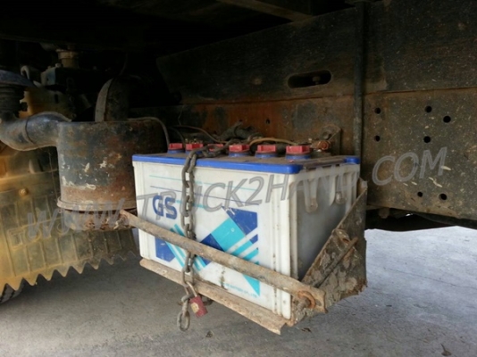 รถบรรทุก 6 ล้อ TOYOTA DYNA กระบะมีข้างเสริม