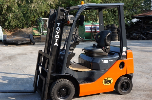 ขายรถยก ฟอร์คลิฟต์TOYOTA 8FG15 เก่านอก ขายรถยก ฟอร์คลิฟต์TOYOTA 8FG15 เก่านอก