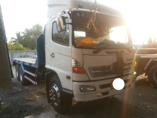 รถบรรทุก 10 ล้อ เมก้า HINOแม่ลูก 2 คาน ปี 2556 ราคา1800000 บ.รถอยู่สระบุรี