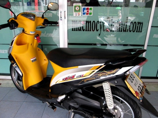 mio 115 cc. สีขาว เหลือง รุ่นใหม่ ระบบหัวฉีด fi กระบอกสูบ DiAsill ทนแกร่ง ช่วยประหยัดน้ำมัน แถม 2 รายการ 22900