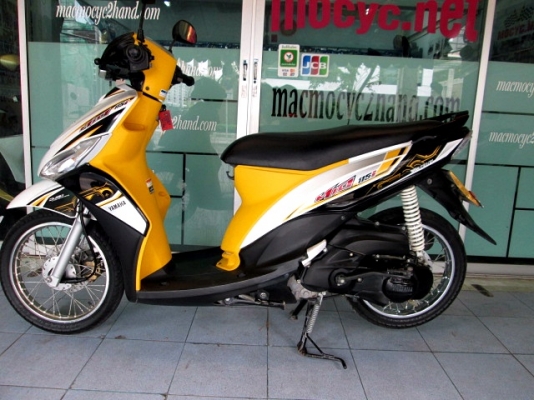 mio 115 cc. สีขาว เหลือง รุ่นใหม่ ระบบหัวฉีด fi กระบอกสูบ DiAsill ทนแกร่ง ช่วยประหยัดน้ำมัน แถม 2 รายการ 22900