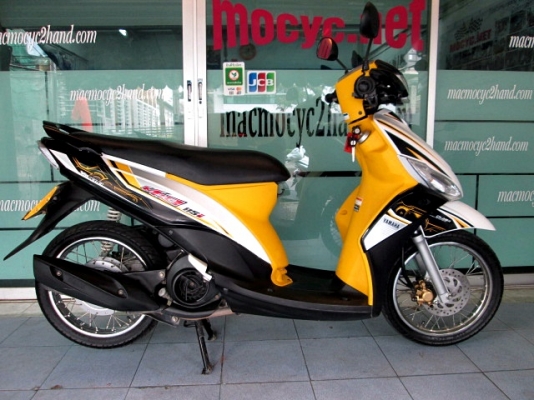 mio 115 cc. สีขาว เหลือง รุ่นใหม่ ระบบหัวฉีด fi กระบอกสูบ DiAsill ทนแกร่ง ช่วยประหยัดน้ำมัน แถม 2 รายการ 22900