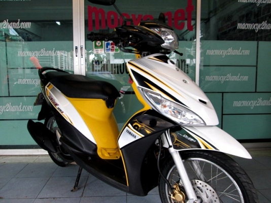 mio 115 cc. สีขาว เหลือง รุ่นใหม่ ระบบหัวฉีด fi กระบอกสูบ DiAsill ทนแกร่ง ช่วยประหยัดน้ำมัน แถม 2 รายการ 22900