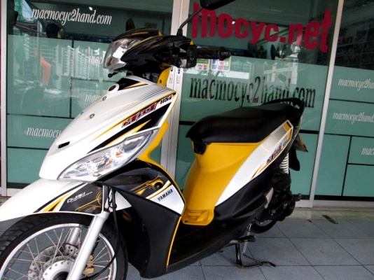 mio 115 cc. สีขาว เหลือง รุ่นใหม่ ระบบหัวฉีด fi กระบอกสูบ DiAsill ทนแกร่ง ช่วยประหยัดน้ำมัน แถม 2 รายการ 22900