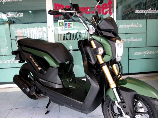 ZOOMER ตัวท็อป combibrake สีเขียวดำ รถเดือน กรกฏาคม ปี 57 ไมล์ 6 พันโล ของแถม 3 รายการ 41900