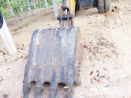 รถแบคโฮ ล้อยาง PC - 100  รุ่น 3.  สนใจติดต่อ  081 - 6079515