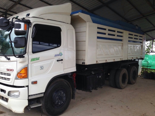 รถฮีโน่ 10 ล้อดั้ม FM8J  251 แรงม้า. ปี 55  ( รถวิ่ง 13,xxx กม. )   สนใจติดต่อ  081 - 6079515