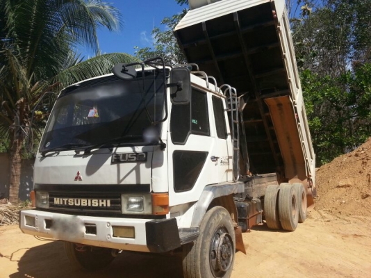 รถมิตซู 10 ล้อดั้ม FN527 - TD 195 แรงม้า. ปี 37   สนใจติดต่อ  081 - 6079515