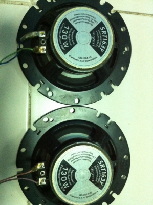 ลำโพง6.5นิ้ว 3ทาง ADD ZEST SRT163Y สภาพสวย มือ2 ญี่ปุ่น