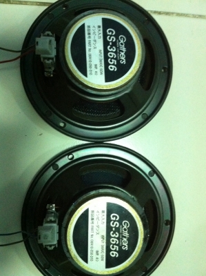 ลำโพง6.5นิ้ว 2ทาง Gathers GS-3656เคฟล่า สภาพสวย มือ2 ญี่ปุ่น