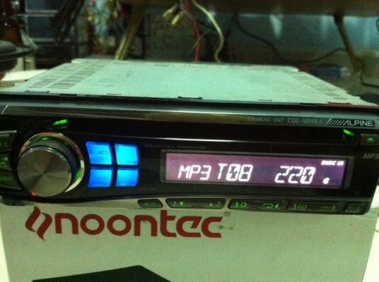 Alpine CDA-9846Ji MP3 CD FM สภาพสวย มือ2 ญี่ปุ่น