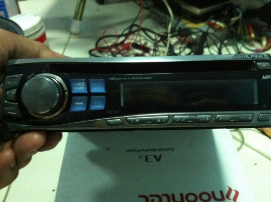Alpine CDA-9846Ji MP3 CD FM สภาพสวย มือ2 ญี่ปุ่น