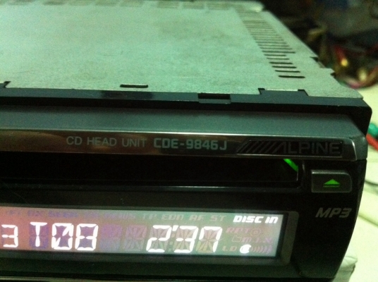 Alpine CDA-9846Ji MP3 CD FM สภาพสวย มือ2 ญี่ปุ่น