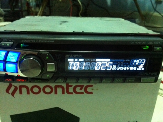 Alpine CDA-9827Ji MP3 CD FM สภาพสวย มือ2 ญี่ปุ่น