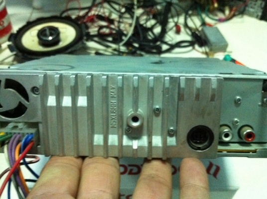 Alpine CDA-9827Ji MP3 CD FM สภาพสวย มือ2 ญี่ปุ่น