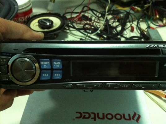 Alpine CDA-9870J MP3 CD FM สภาพสวย มือ2 ญี่ปุ่น