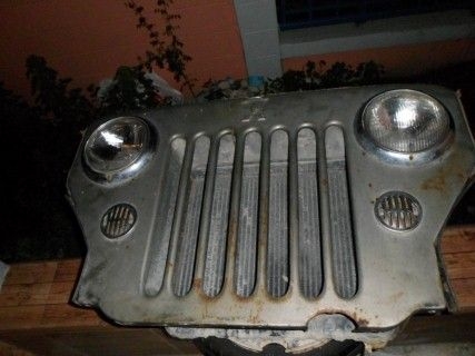 กระจังหน้าติดหม้อน้ำ เครืองดีเซล 4dr5 ไฟ แตร ครบทุกอย่าง