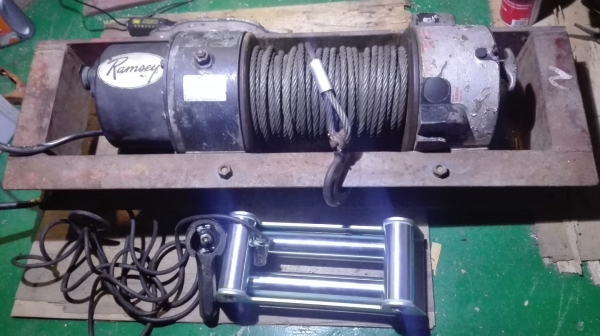 WINCH RAMSAY   24v ญี่ปุ่น ดึงได้นิ่มเงียบ  เหลือๆๆ ลดราคาพิเศษ 24900