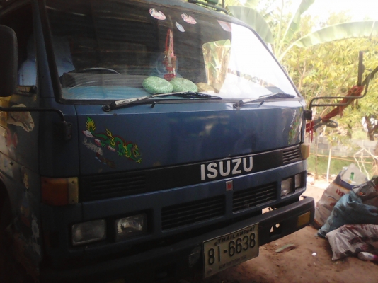 หกล้อ อีซูซุ NPR115แรง เกียร์สั้น power สภาพพร้อมใช้งาน ทะเบียนพร้อมโอน