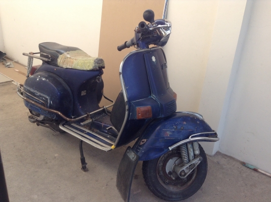 ขายเวสป้าบาโก้ทะเบียนเเท้พร้อมโอน แห้งๆเลยครับ