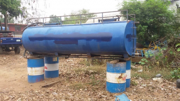 ขาย ((22,500)) ถังน้ำ 5,000ลิตร สวยๆ เหล็กหนา ไม่ผุ