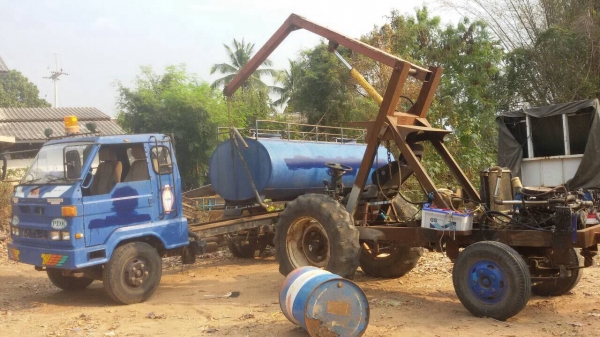 ขาย ((22,500)) ถังน้ำ 5,000ลิตร สวยๆ เหล็กหนา ไม่ผุ