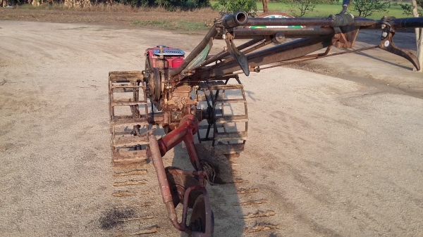 ขายเครื่องคูโบต้าET110 พร้อมโครงสยาม99ตัวพิเศษ พร้อม ผานไถ