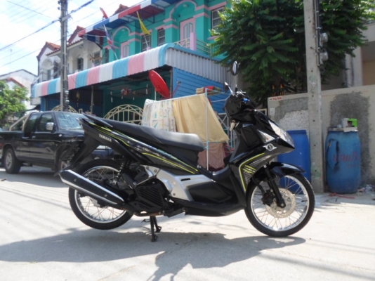 ยังไงก็ขาย Nouvo sx 125 ถูกพิเศษ ปี56 รถบ้านวิ่งน้อยสภาพสวย ชุดโอนครบ พร้อมใช้งาน