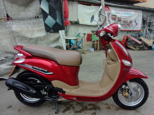 Filano ลายCLASSIC สี แดง รถปี56 หัวฉีดประหยัดน้ำมัน สวยมากๆราคาถูกๆครับ