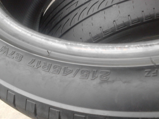 215/45R17 BRIDGESTONE TURANZA GR-90 มี 2 เส้น TEL.081-427-3941 215/45R17 BRIDGESTONE TURANZA GR-90 มี 2 เส้น TEL.081-427-3941