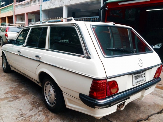 BENZ 280TE รถอเนกประสงค์ เครื่อง1J ติดแก๊สLPG AUTOสีใหม่ทั้งคันหุ้มภายในใหม่รอบคัน ยางใหม่ปีล่าสุด4เส้นทะเบียนถูกต้อง ภาษีพรบ.58