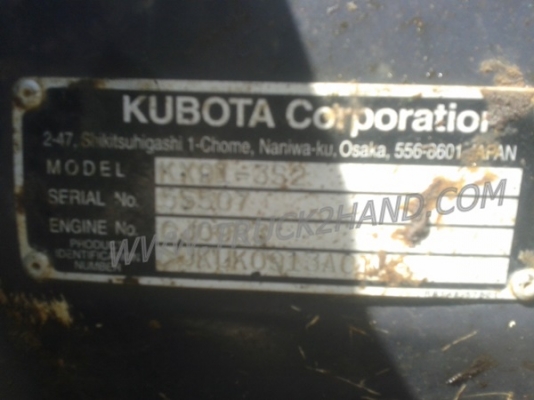 รถแบคโฮ KUBOTA KX161-3 ทำงาน 3,353   ชั่วโมง