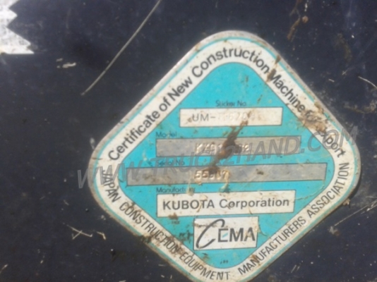 รถแบคโฮ KUBOTA KX161-3 ทำงาน 3,353   ชั่วโมง