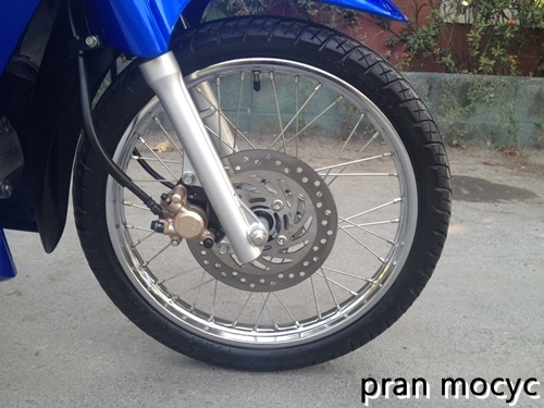 ขายwave110iสีน้ำเงินดำ ปี2014(สตาร์ทเท้า)ไมล์7,xxxโล