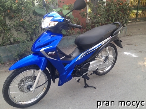 ขายwave110iสีน้ำเงินดำ ปี2014(สตาร์ทเท้า)ไมล์7,xxxโล